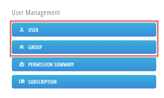 Navigation Access configuration screen in Catalyst
