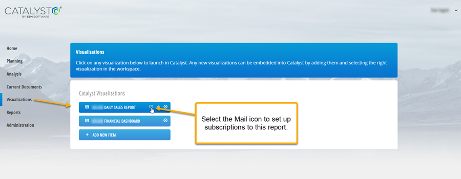 Subscription configuration dialog showing delivery options
